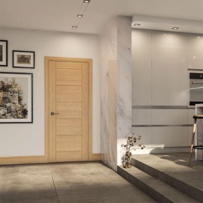 Seville Oak Prefinished Internal Door - All Sizes -