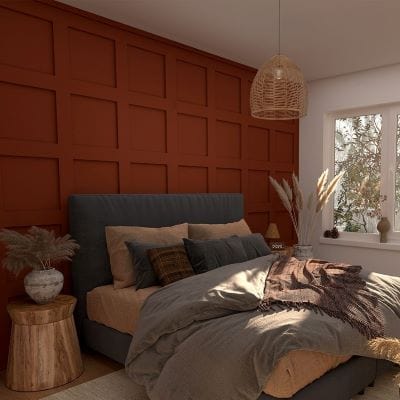 White Primed Shaker Wall Panelling Pack - 2400mm -