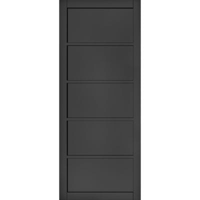 Shoreditch Black Prefinished Internal Door - All Sizes -