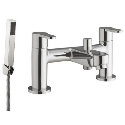 Luna Chrome Bath Shower Mixer - Bathrooms