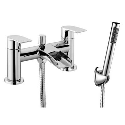 Flo Chrome Bath Shower Mixer - Bathrooms