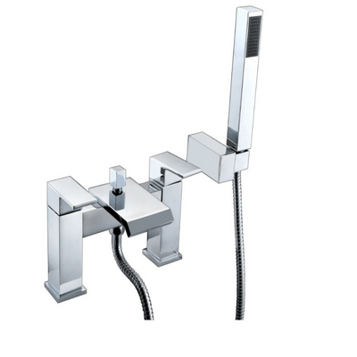 Estrada Chrome Bath Shower Mixer - Bathrooms