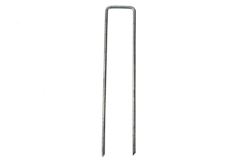 Weed Matting Metal Hold Down Pegs/Staples 30mmx 150mm (Pack of 100) - Home & Garden > Lawn & Garden > Gardening > Landscape Fabric Accessories > Landscape Fabric Staples & Pins > Landscape Fabric Staples Tarpaulins