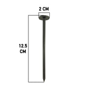 Weed Control Fabric Plastic Fixing Pegs Small 5" - Home & Garden > Lawn & Garden Garden tools & Accesories