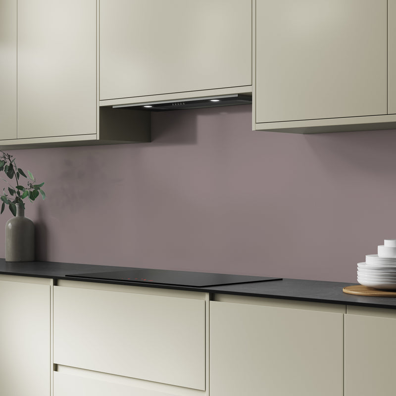 Bushboard Alloy Smoked Rose Aluminium Feature Kitchen Splashback