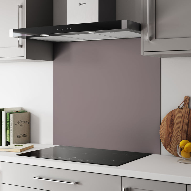 Bushboard Alloy Smoked Rose Aluminium Feature Kitchen Splashback