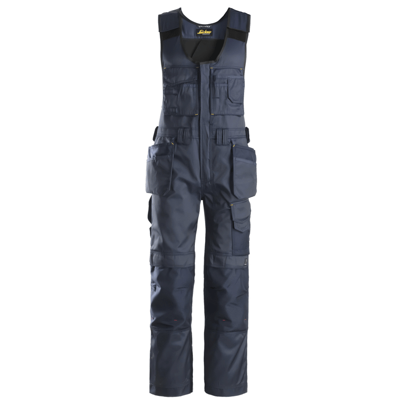 Snickers 0212 Craftsmen One-Piece Holster Pocket Trousers, DuraTwill Various Colours - Apparel & Accessories > Clothing > Uniforms > Contractor Pants & Coveralls BIB & BRACE