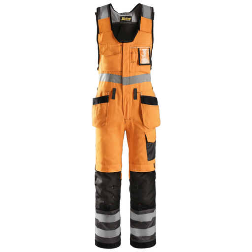 Snickers 0213 Hi-Vis One-Piece Holster Pocket Trousers, Class 2 Various Colours - Business & Industrial > Work Safety Protective Gear HI-VIS OVERALLS