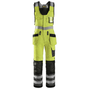 Snickers 0213 Hi-Vis One-Piece Holster Pocket Trousers, Class 2 Various Colours - Business & Industrial > Work Safety Protective Gear HI-VIS OVERALLS