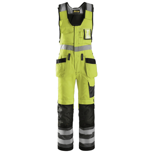 Snickers 0213 Hi-Vis One-Piece Holster Pocket Trousers, Class 2 Various Colours - Business & Industrial > Work Safety Protective Gear HI-VIS OVERALLS