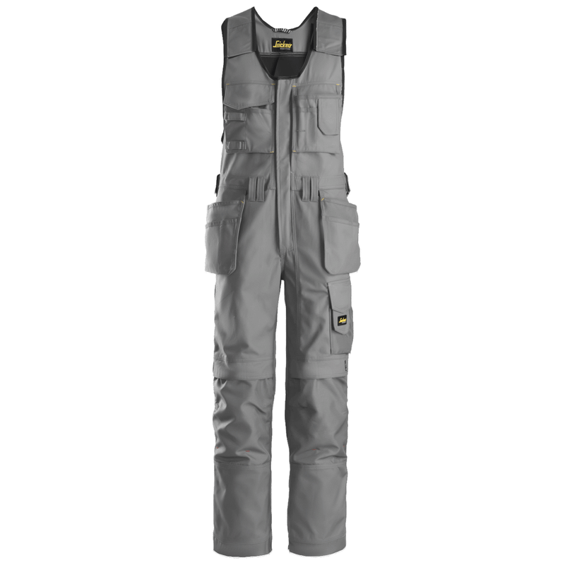 Snickers 0214 Craftsmen One-Piece Holster Pocket Trousers, Canvas+ Various Colours - Apparel & Accessories > Clothing > Uniforms > Contractor Pants & Coveralls BIB & BRACE