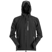 Snickers 1218 Flexiwork, Waterproof Soft Shell Jacket with Hood - WATERPROOF JACKETS & SUITS