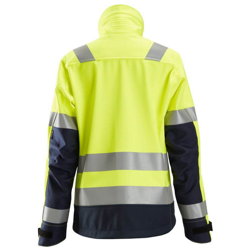 Snickers 1237 AllroundWork, Women’s Hi-Vis Softshell Jacket Class 2/3 Various Colours - HI-VIS JACKETS & COATS