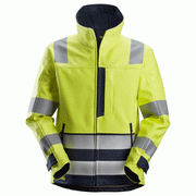 Snickers 1260 ProtecWork Hi-Vis Arc Protection Softshell Jacket Class 3 - FLAME RETARDANT JACKETS