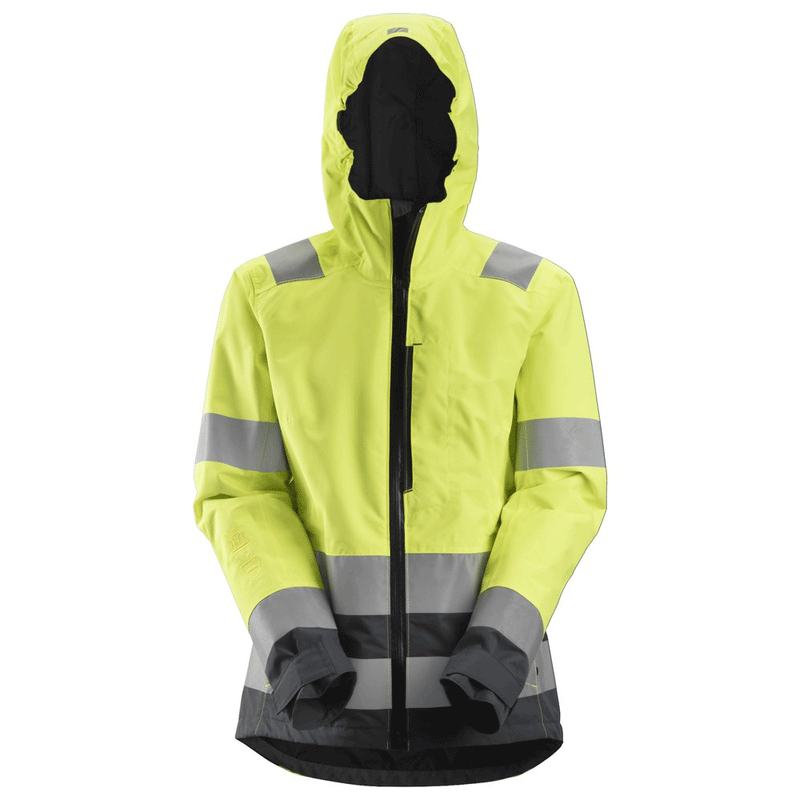 Snickers 1347 AllroundWork, Women’s Hi-Vis Waterproof Shell Jacket Class 2/3 Various Colours - Business & Industrial > Work Safety Protective Gear HI-VIS JACKETS & COATS