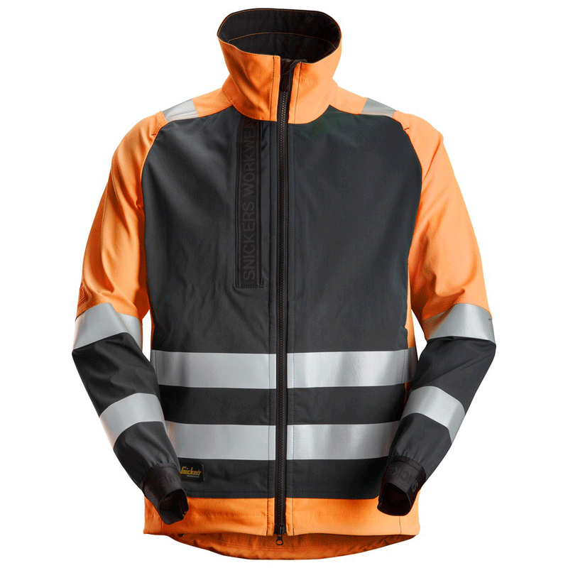 Snickers 1539 AllroundWork, Hi-Vis Unlined Jacket CL 2 Various Colours - HI-VIS JACKETS & COATS