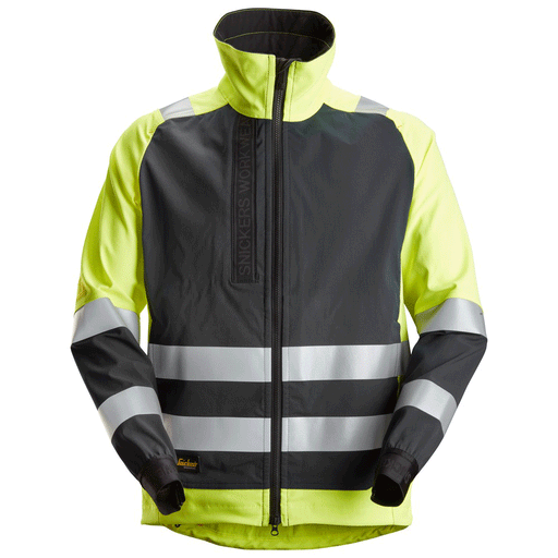 Snickers 1539 AllroundWork, Hi-Vis Unlined Jacket CL 2 Various Colours - HI-VIS JACKETS & COATS