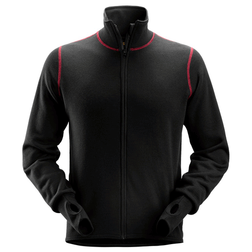 Snickers 1563 ProtecWork,Flame Retardant Arc Protection Wool Terry Jacket - FLAME RETARDANT JACKETS