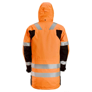 Snickers 1830 AllroundWork, Hi-Vis Waterproof Parka Jacket Class 3 Various Colours - HI-VIS JACKETS & COATS