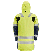 Snickers 1830 AllroundWork, Hi-Vis Waterproof Parka Jacket Class 3 Various Colours - HI-VIS JACKETS & COATS