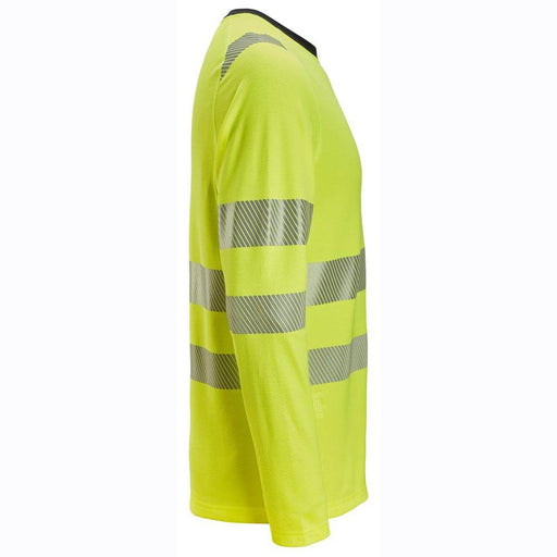 Snickers 2431 High-Vis Class 2/3 Long-Sleeve T-Shirt - HI-VIS T-SHIRTS