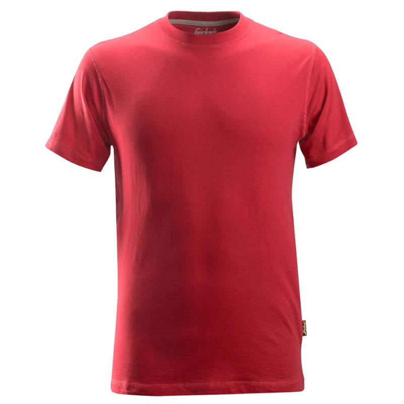 Snickers 2502 Classic Cre Neck T-Shirt 100% Combed Cotton Various Colours - Apparel & Accessories > Clothing > Clothing Tops > T-Shirts T-SHIRTS