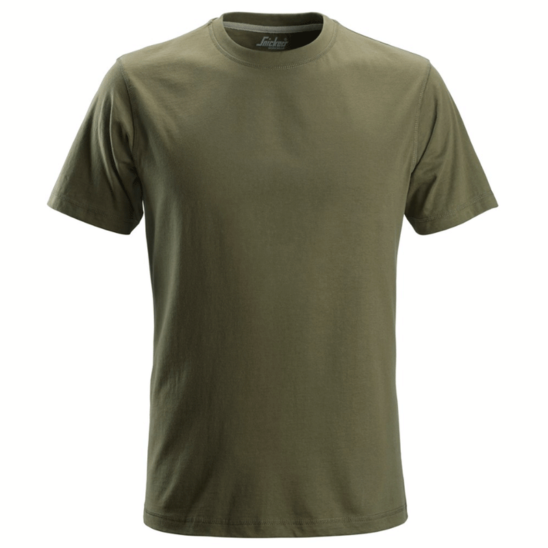 Snickers 2502 Classic Cre Neck T-Shirt 100% Combed Cotton Various Colours - Apparel & Accessories > Clothing > Clothing Tops > T-Shirts T-SHIRTS