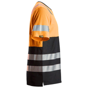 Snickers 2534 AllroundWork, Hi-Vis T-Shirt CL 1 Various Colours - HI-VIS T-SHIRTS