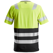 Snickers 2534 AllroundWork, Hi-Vis T-Shirt CL 1 Various Colours - HI-VIS T-SHIRTS