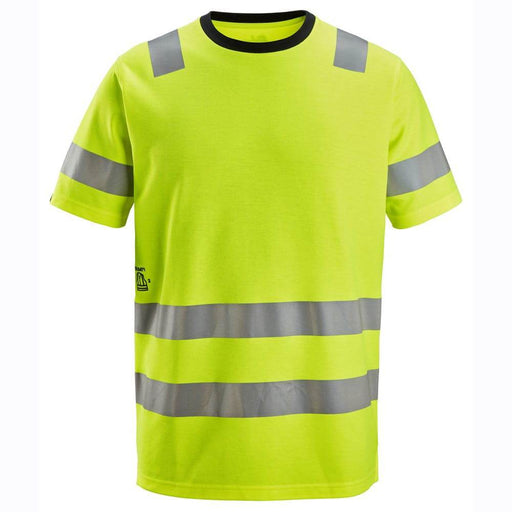 Snickers 2536 High-Vis Class 2 Hi-Vis T-Shirt - HI-VIS T-SHIRTS