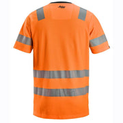 Snickers 2536 High-Vis Class 2 Hi-Vis T-Shirt - HI-VIS T-SHIRTS