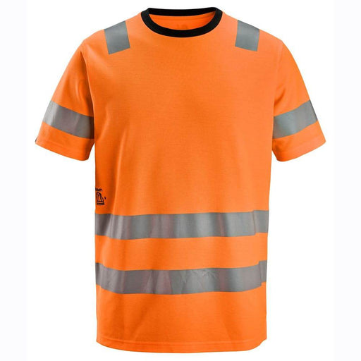 Snickers 2536 High-Vis Class 2 Hi-Vis T-Shirt - HI-VIS T-SHIRTS