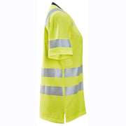 Snickers 2537 High-Vis Class 2 Women's Work T-Shirt - WOMENS HI-VIS CLOTHING