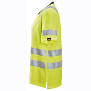 Snickers 2537 High-Vis Class 2 Women's Work T-Shirt - WOMENS HI-VIS CLOTHING