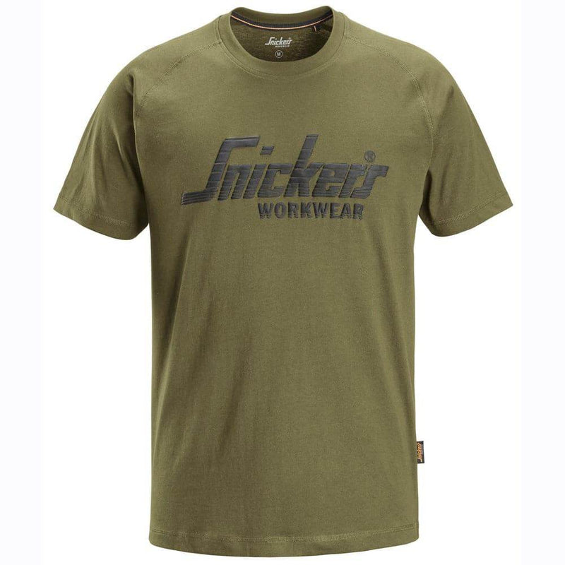 Snickers 2590 Short Sleeve Logo T-Shirt - T-SHIRTS