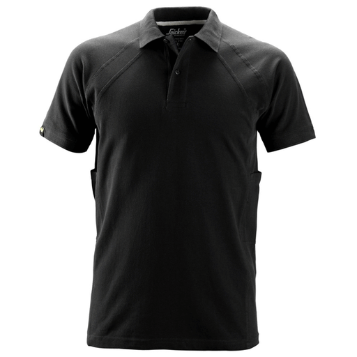 Snickers 2710 Polo Shirt With MultiPockets™ Black 3XL - Apparel & Accessories > Clothing > Clothing Tops > Polos SALE SHIRTS