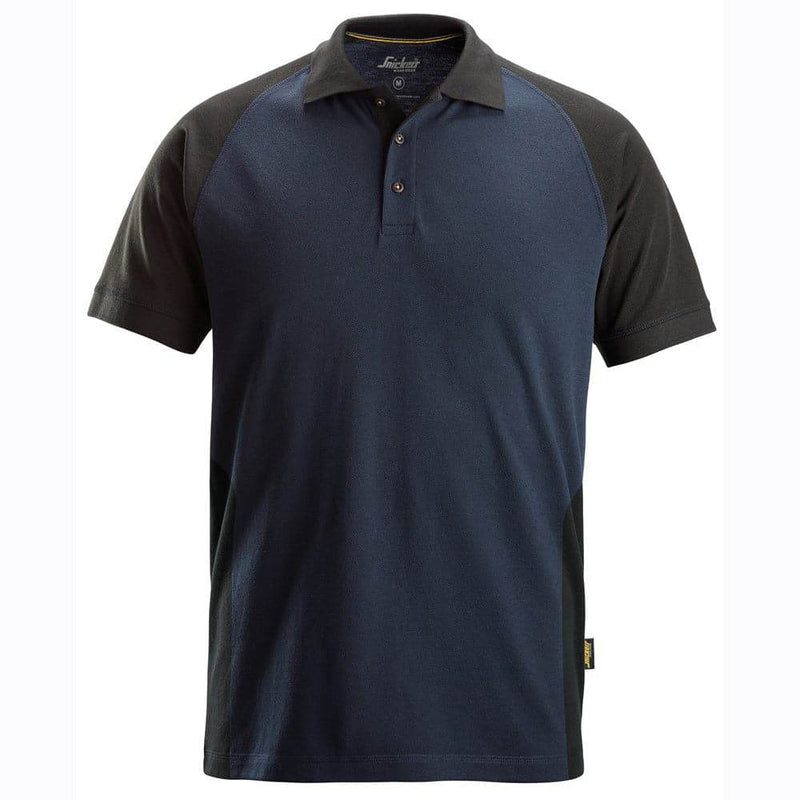 Snickers 2750 Two-Coloured Short Sleeve Polo Shirt - Apparel & Accessories > Clothing > Clothing Tops > Polos POLO SHIRTS