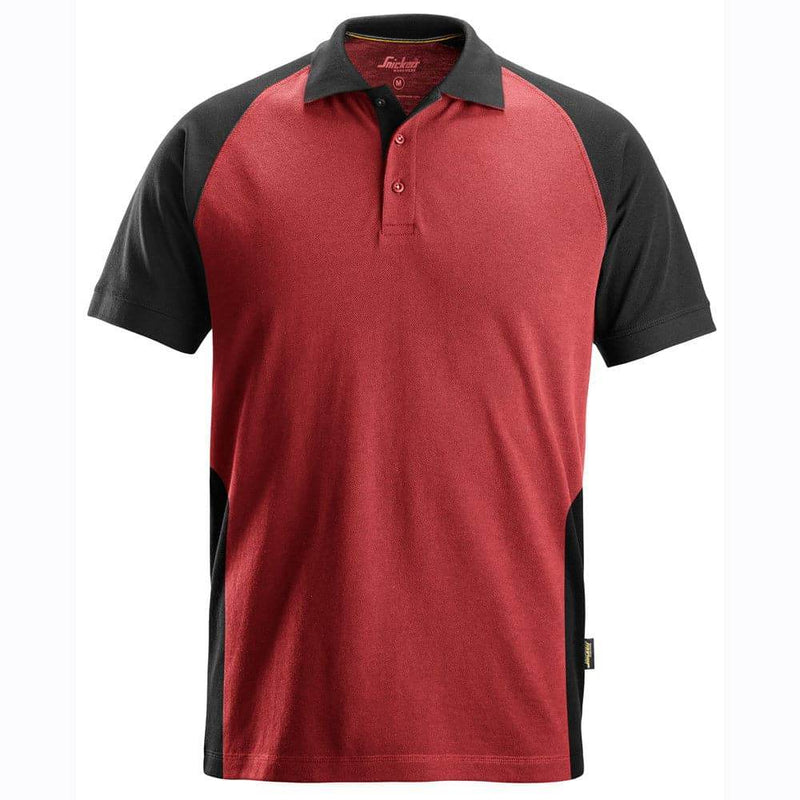 Snickers 2750 Two-Coloured Short Sleeve Polo Shirt - Apparel & Accessories > Clothing > Clothing Tops > Polos POLO SHIRTS