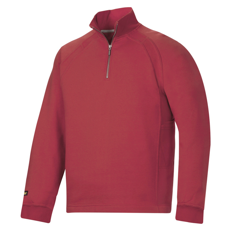 Snickers 2813 ½ Zip Sweatshirt Jumper With MultiPockets™ Various Colours - SWEATSHIRTS