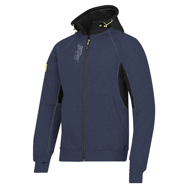 Snickers 2816 Full Zip Hooded Work Sweatshirt Logo Various Colours - HOODIES