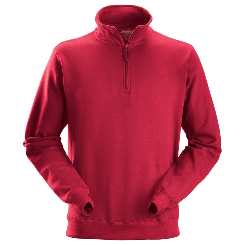 Snickers 2818 ½ Zip Work Sweatshirt Various Colours - SWEATSHIRTS