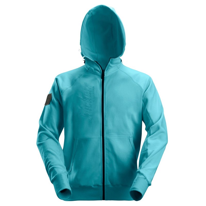 Snickers 2880 Logo FZ Zip Up Hoodie Various Colours - HOODIES