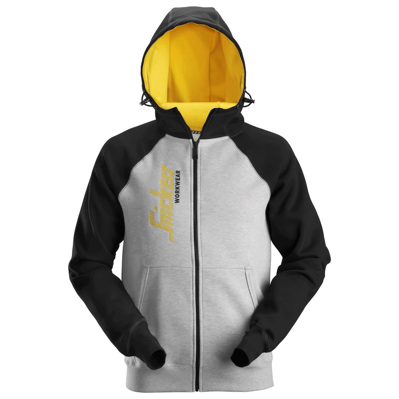 Snickers 2888 Logo Full Zip Work Hoodie - HOODIES