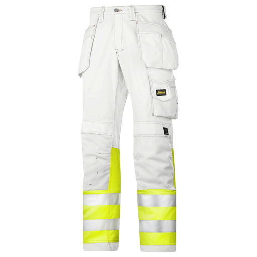 Snickers 3234 Painter’s Hi-Vis Trousers, Class 1 - HI-VIS TROUSERS