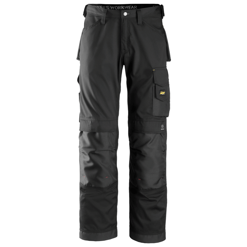 Snickers 3311 Craftsmen Trousers, CoolTwill Black 33" Waist, 30" Leg - Apparel & Accessories > Clothing > Uniforms & Workwear > Contractor Pants & Coveralls SALE TROUSERS