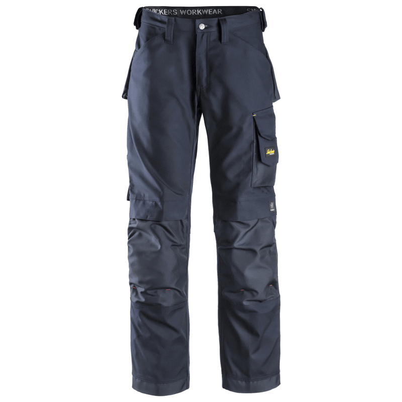 Snickers 3314 Craftsmen Trousers, Canvas+ Navy Blue - KNEE PAD TROUSERS