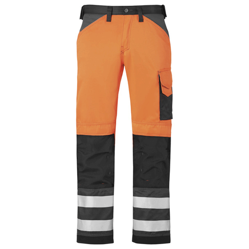 Snickers 3333 Hi-Vis Trousers, Class 2 Various Colours - HI-VIS TROUSERS