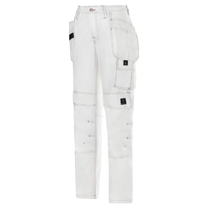 Snickers 3775 Womens Painters Holster Pocket Trousers White, Waist 24" Leg 31"-Snickers 32 - Apparel & Accessories > Clothing > Uniforms & Workwear > Contractor Pants & Coveralls SALE WOMENS