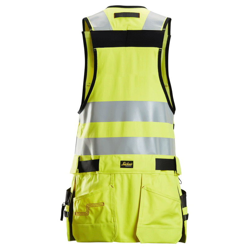 Snickers 4260 Protecwork, Flame Retardant Hi-Vis Tool Vest, Class 1 - FLAME RETARDANT JACKETS