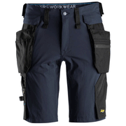 Snickers 6108 LiteWork, Detachable Holster Pockets Work Shorts Various Colours - SHORTS